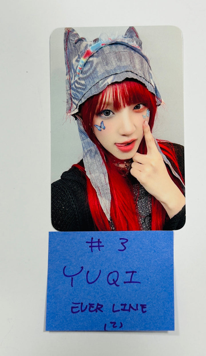 YUQI "YUQ1" - Everline Fansign Event Photocard Round 2 [24.6.10] - HALLYUSUPERSTORE