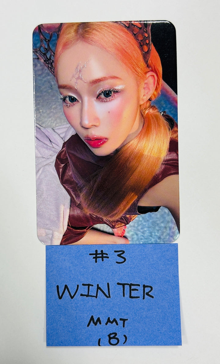Aespa "Armageddon : The Mystery Circle" - MMT  Pre-Order Benefit Photocard (My Power Ver.) [24.6.10] - HALLYUSUPERSTORE