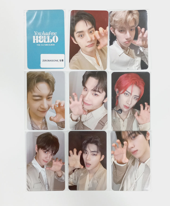 ZEROBASEONE(ZB1) "You had me at HELLO" - Music &amp; Dram Fansign Event Photocard [24.6.10] - HALLYUSUPERSTORE
