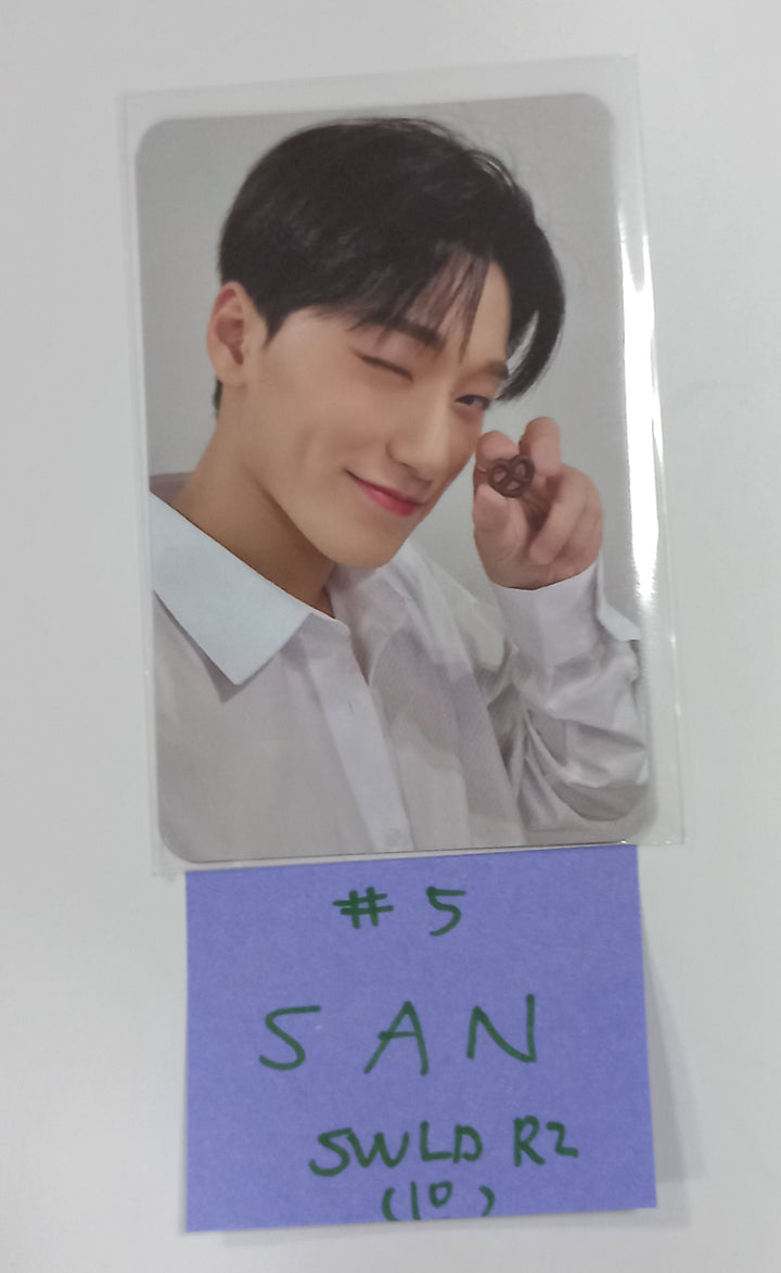 Ateez "GOLDEN HOUR : Part.1" - Pop-Up Exhibition Store Lucky Draw Event Photocard Round 2 [24.6.10] - HALLYUSUPERSTORE