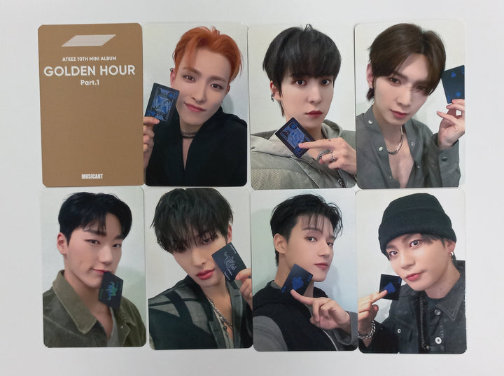 Ateez "GOLDEN HOUR : Part.1" - Music Art Pre-Order Benefit Photocard [Digipack Ver.] [24.6.10] - HALLYUSUPERSTORE