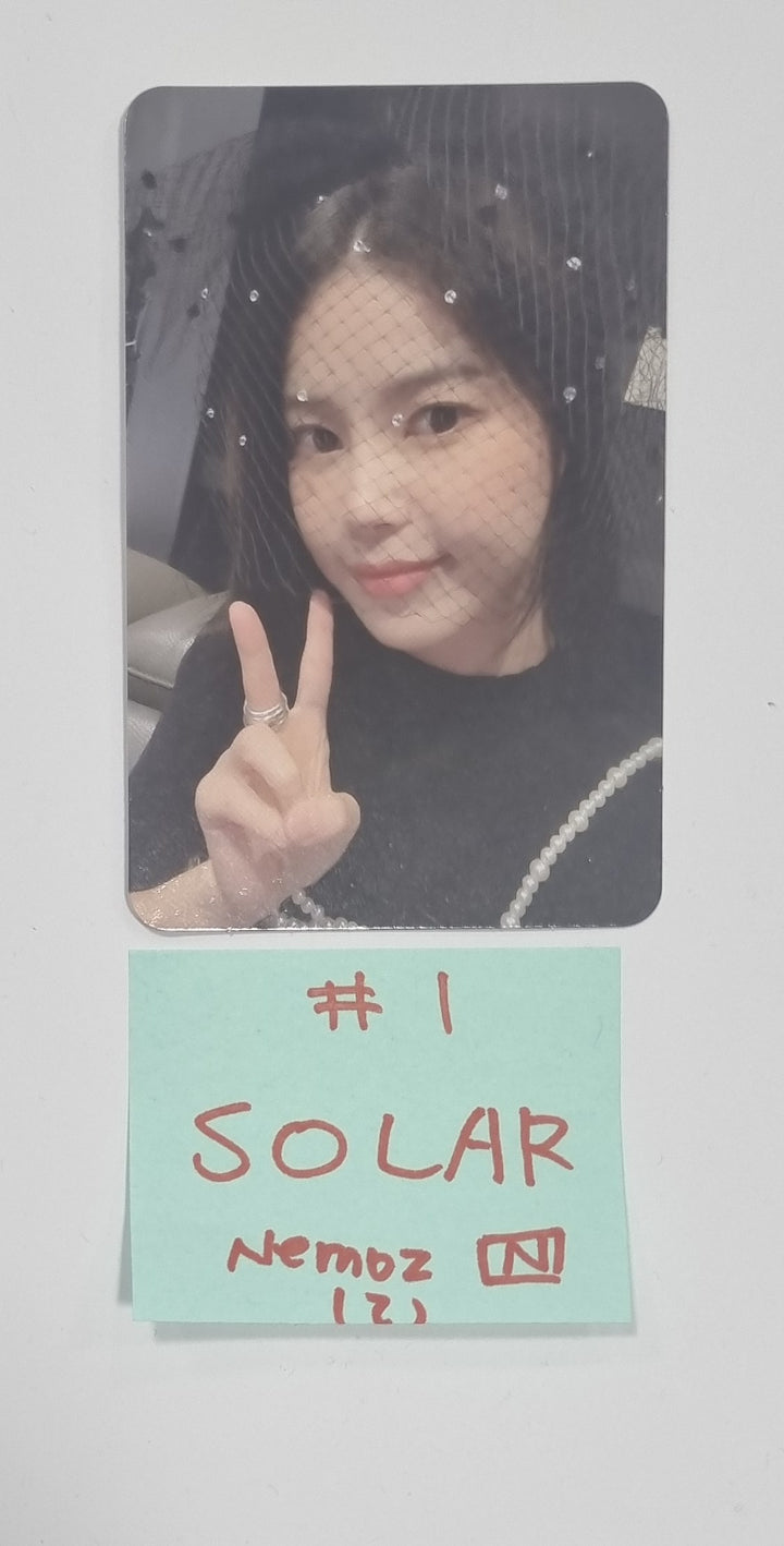 SOLAR "COLOURS" - Nemoz Fansign Event Photocard [Nemo Ver.] [24.6.11] - HALLYUSUPERSTORE