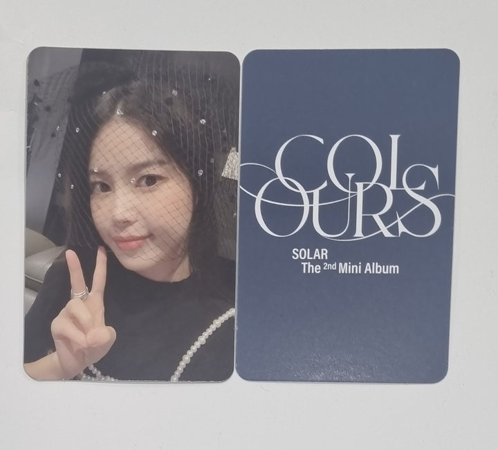 SOLAR "COLOURS" - Nemoz Fansign Event Photocard [Nemo Ver.] [24.6.11] - HALLYUSUPERSTORE