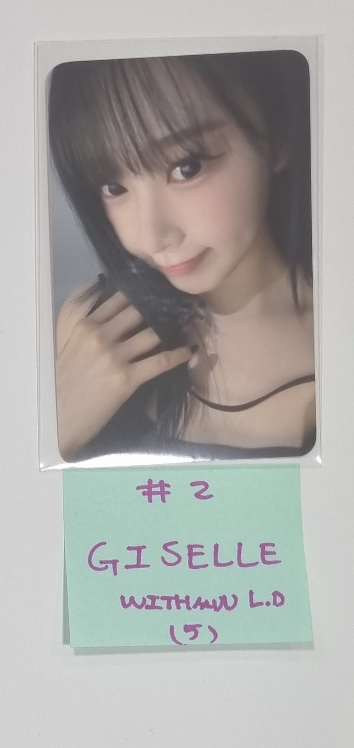 Aespa "Armageddon : The Mystery Circle" - Withmuu Lukcy Draw Event Photocard (My Power Ver.) [24.6.11] - HALLYUSUPERSTORE