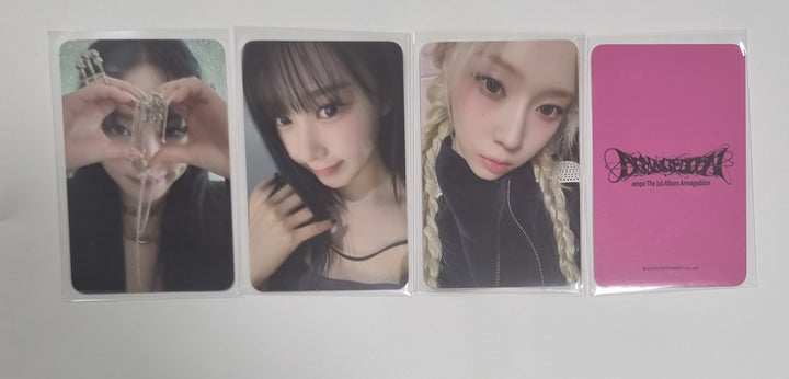 Aespa "Armageddon : The Mystery Circle" - Withmuu Lukcy Draw Event Photocard (My Power Ver.) [24.6.11] - HALLYUSUPERSTORE