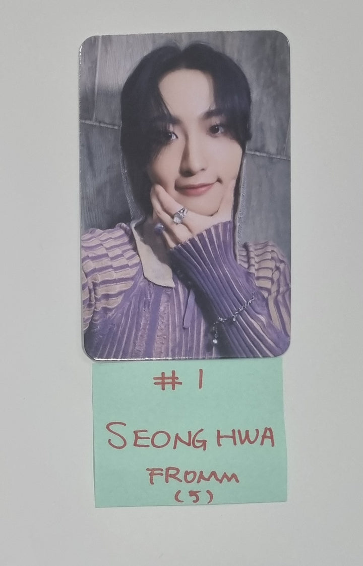 Ateez "GOLDEN HOUR : Part.1" - Fromm Store Fansign Event Photocard [24.6.11] - HALLYUSUPERSTORE