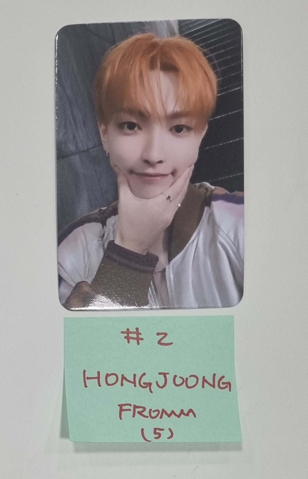Ateez "GOLDEN HOUR : Part.1" - Fromm Store Fansign Event Photocard [24.6.11] - HALLYUSUPERSTORE