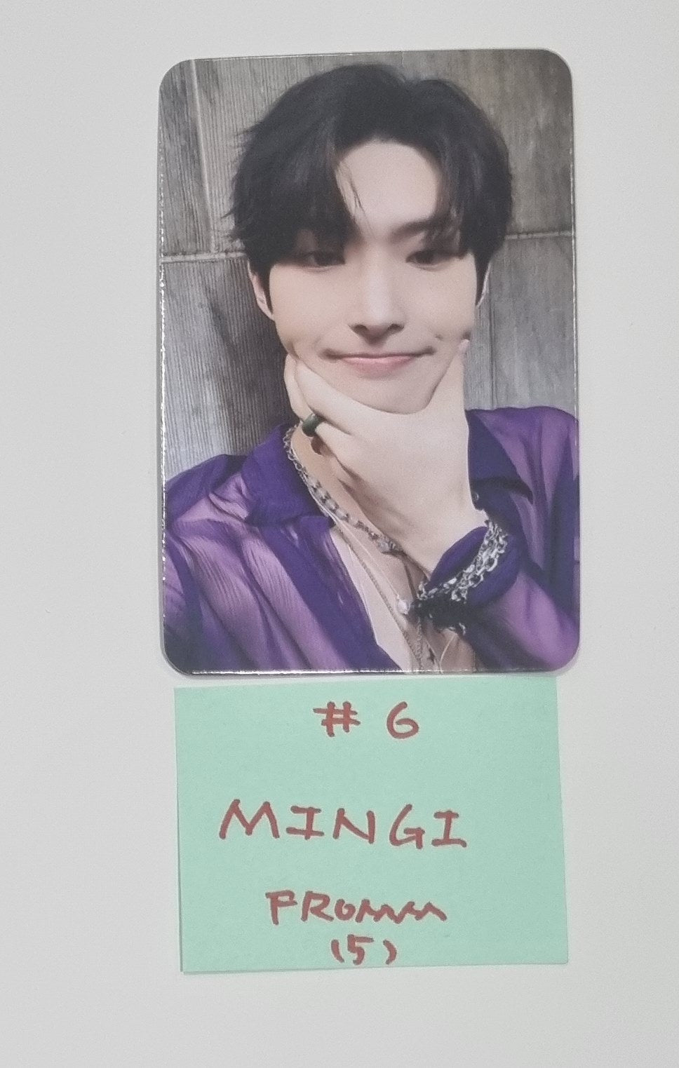 Ateez "GOLDEN HOUR : Part.1" - Fromm Store Fansign Event Photocard [24.6.11] - HALLYUSUPERSTORE