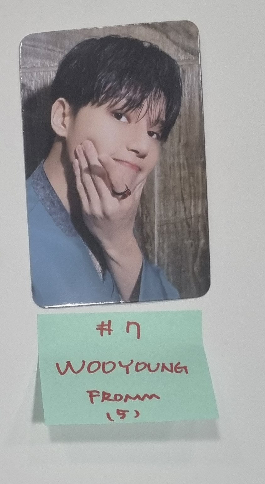 Ateez "GOLDEN HOUR : Part.1" - Fromm Store Fansign Event Photocard [24.6.11] - HALLYUSUPERSTORE