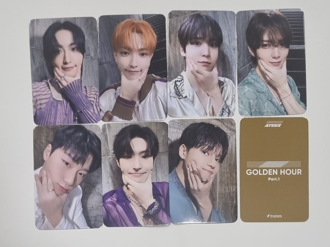 Ateez "GOLDEN HOUR : Part.1" - Fromm Store Fansign Event Photocard [24.6.11] - HALLYUSUPERSTORE