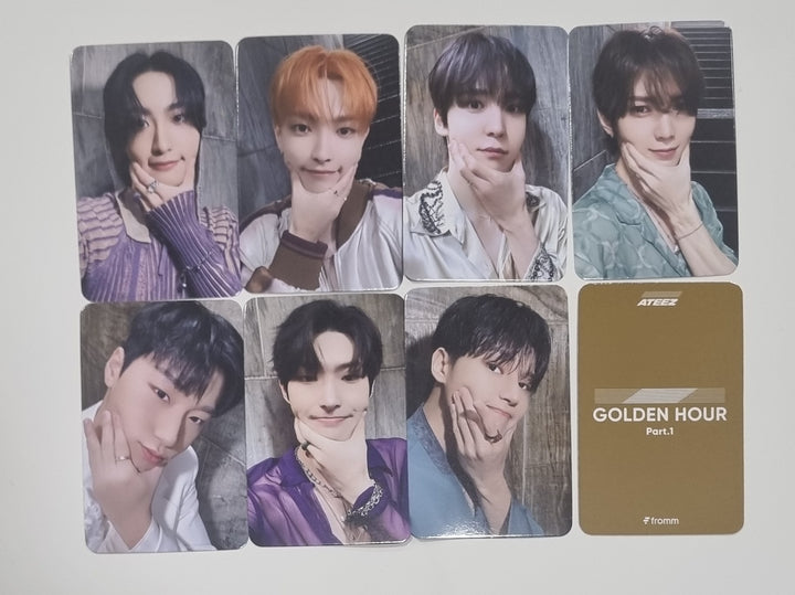 Ateez "GOLDEN HOUR : Part.1" - Fromm Store Fansign Event Photocard [24.6.11] - HALLYUSUPERSTORE