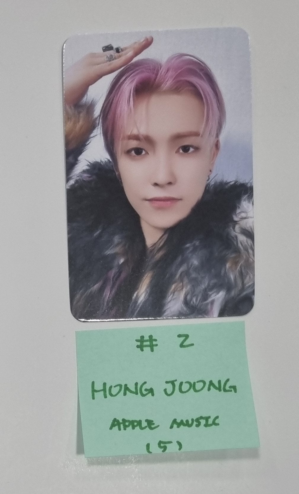 Ateez "GOLDEN HOUR : Part.1" - Apple Music Fansign Event Photocard [24.6.11] - HALLYUSUPERSTORE