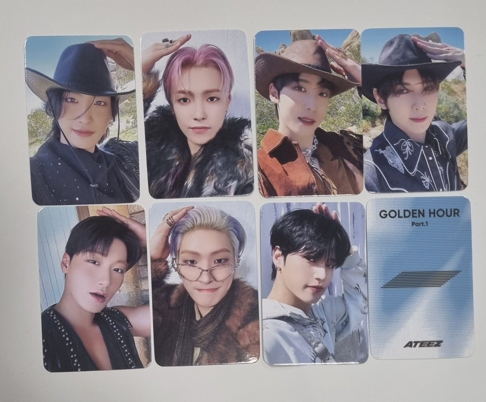 Ateez "GOLDEN HOUR : Part.1" - Apple Music Fansign Event Photocard [24.6.11] - HALLYUSUPERSTORE