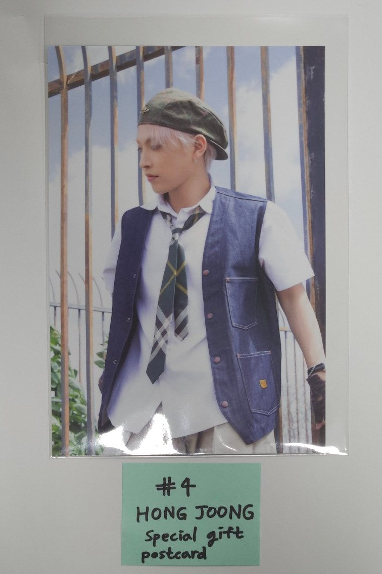 Ateez - [GOLDEN HOUR : Part.1] Pop-Up Exhibition &amp; Store Event Special Ticket, Postcard [24.6.11] - HALLYUSUPERSTORE