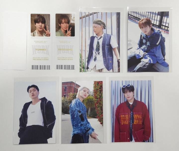 Ateez - [GOLDEN HOUR : Part.1] Pop-Up Exhibition &amp; Store Event Special Ticket, Postcard [24.6.11] - HALLYUSUPERSTORE