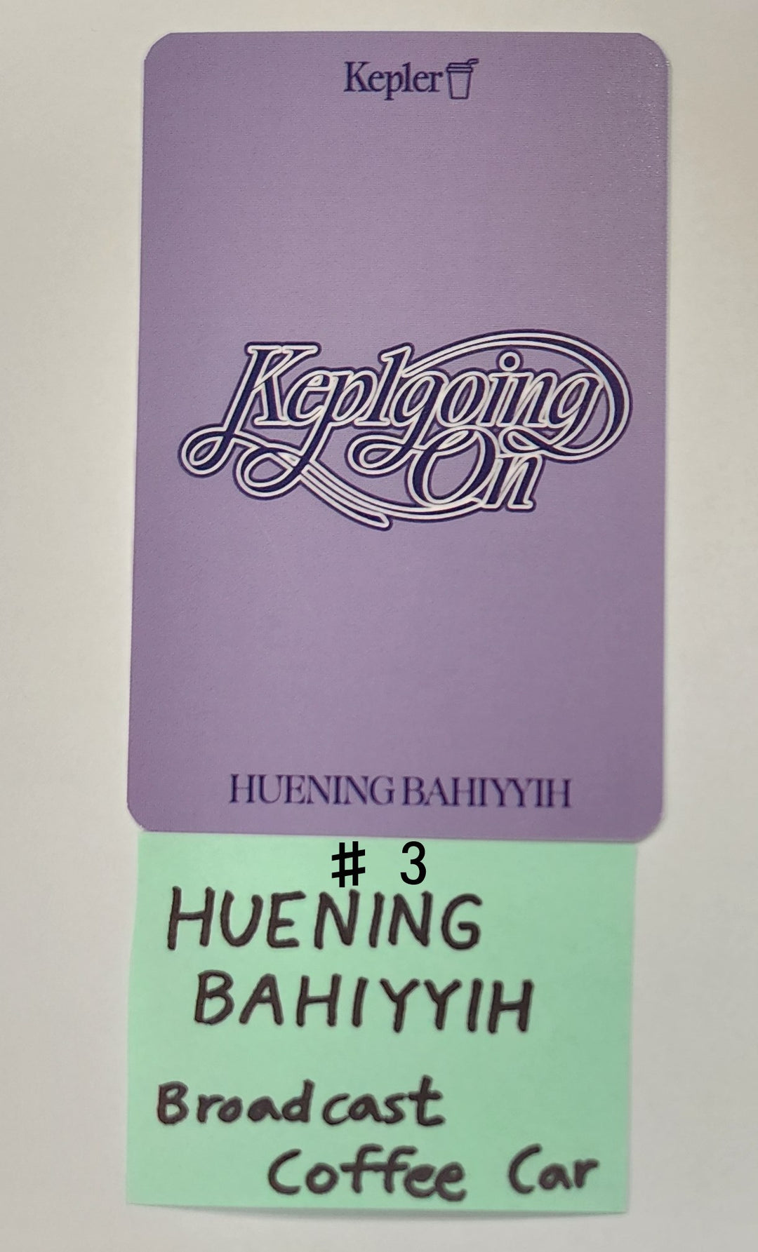 Kep1er "Kep1going On" - Broadcast Photocard [24.6.13] - HALLYUSUPERSTORE