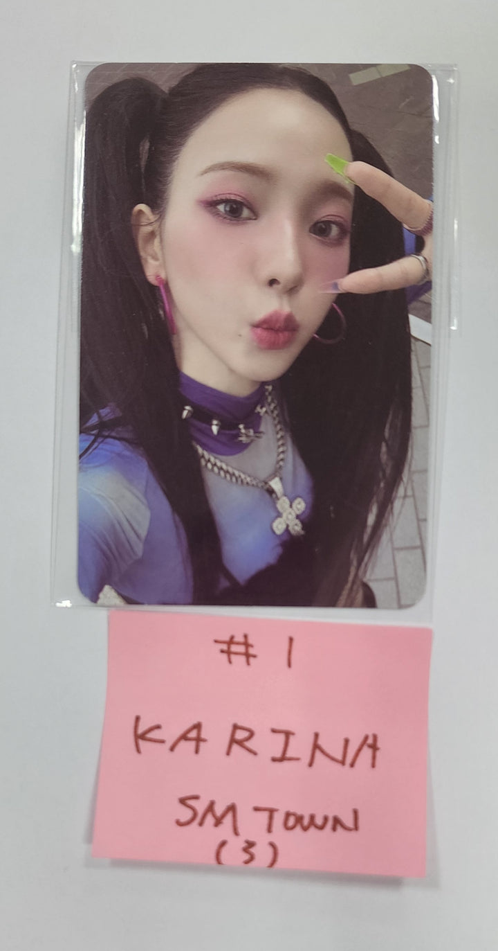 Aespa "Armageddon : The Mystery Circle" - SM Town Pre-Order Benefit Photocard (My Power Ver.) [Restocked 6/13] [24.6.12] - HALLYUSUPERSTORE