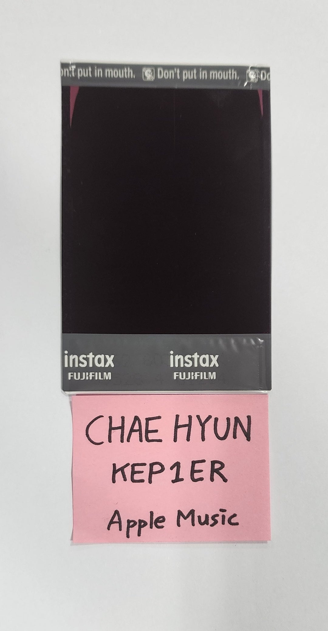 Chae Hyun (Of Kep1er) "Kep1going On" - Hand Autographed(Signed) Polaroid [24.6.12] - HALLYUSUPERSTORE