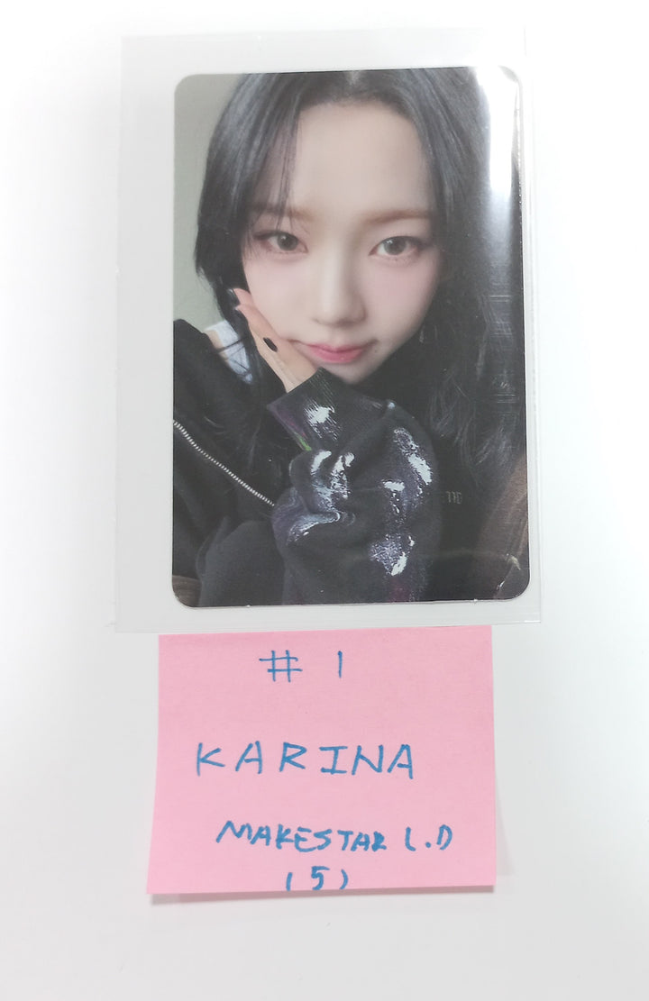 Aespa "Armageddon : The Mystery Circle" - Makestar Lucky Draw Event Photocard (My Power Ver.) [24.6.12] - HALLYUSUPERSTORE