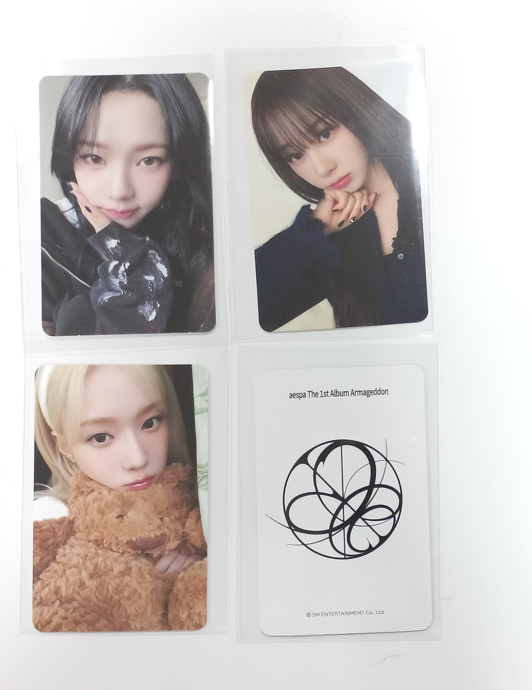 Aespa "Armageddon : The Mystery Circle" - Makestar Lucky Draw Event Photocard (My Power Ver.) [24.6.12] - HALLYUSUPERSTORE