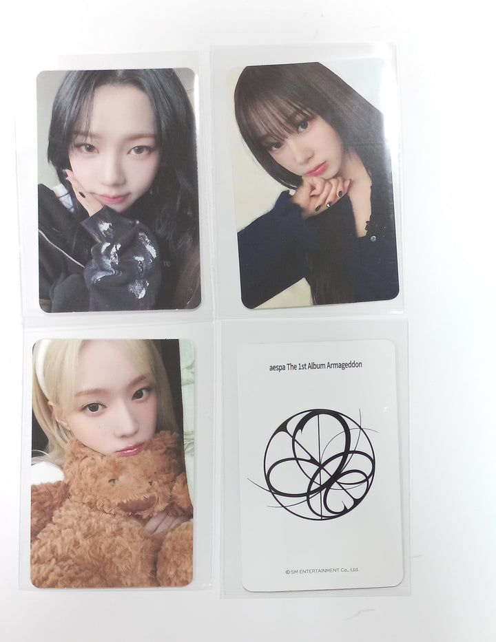 Aespa "Armageddon : The Mystery Circle" - Makestar Lucky Draw Event Photocard (My Power Ver.) [24.6.12] - HALLYUSUPERSTORE
