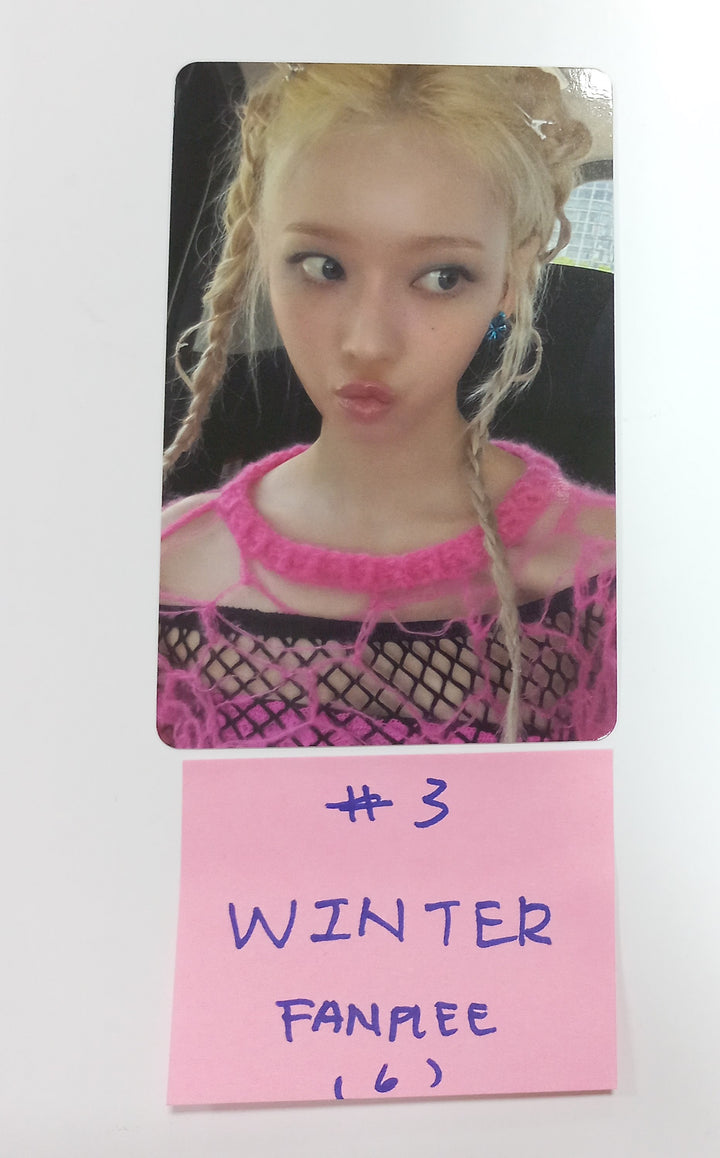 Aespa "Armageddon : The Mystery Circle" - Fan Plee Pre-Order Benefit Photocard (My Power Ver.) [24.6.12] - HALLYUSUPERSTORE