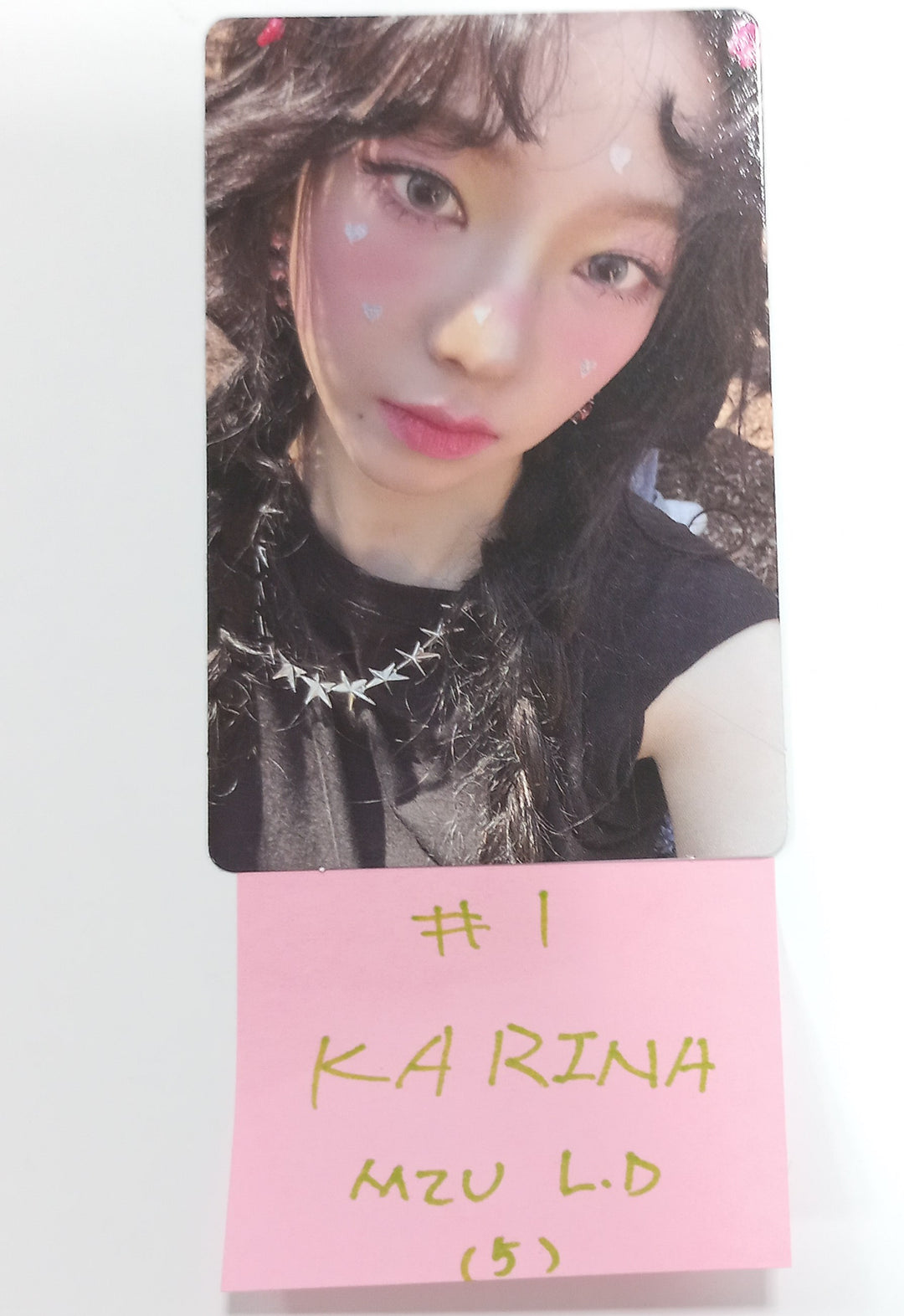 Aespa "Armageddon : The Mystery Circle" - M2U Lucky Draw Event Photocard (My Power Ver.) [24.6.12] - HALLYUSUPERSTORE