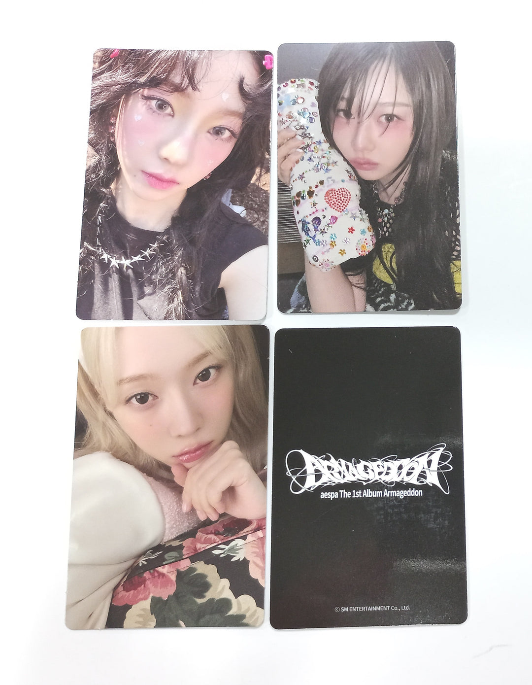 Aespa "Armageddon : The Mystery Circle" - M2U Lucky Draw Event Photocard (My Power Ver.) [24.6.12] - HALLYUSUPERSTORE