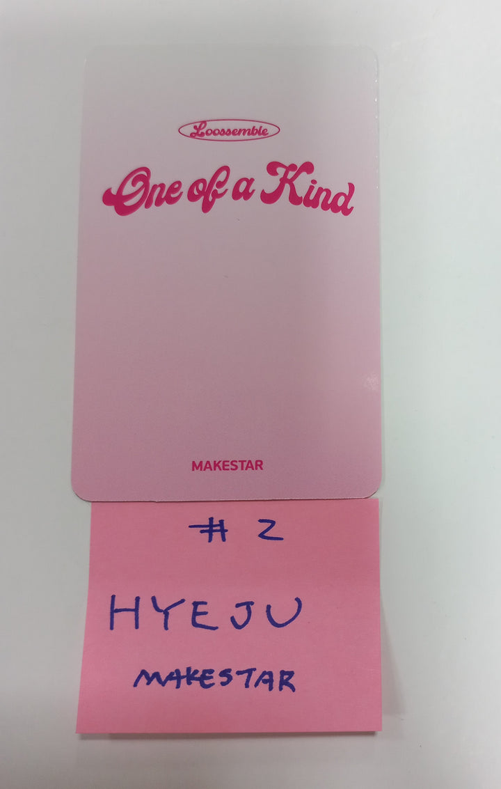 Loossemble "One of a Kind" - Hand Autographed(Signed) Photocard, 4 Cut Photo [24.6.12] - HALLYUSUPERSTORE