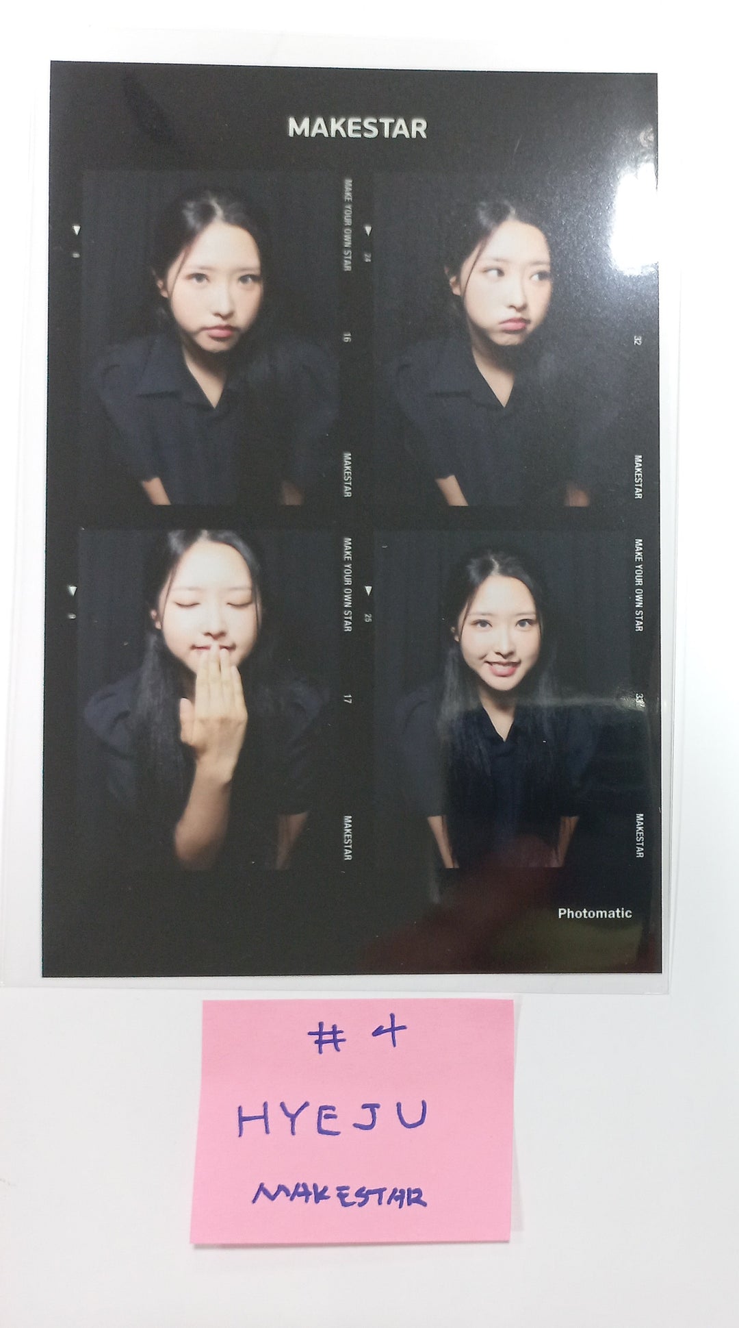 Loossemble "One of a Kind" - Hand Autographed(Signed) Photocard, 4 Cut Photo [24.6.12] - HALLYUSUPERSTORE