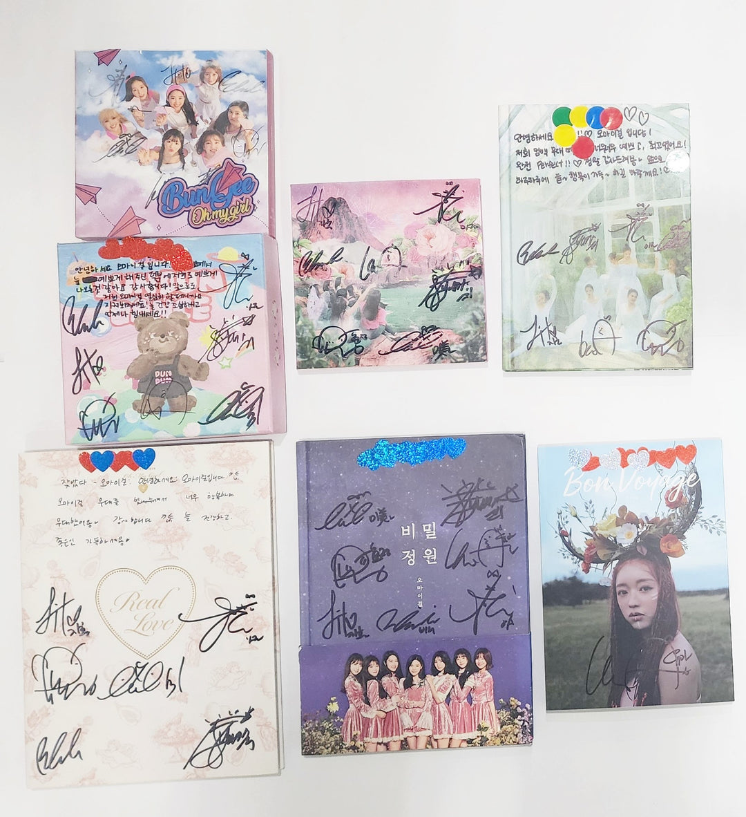 Oh My Girl - Hand Autographed(Signed) Promo Album [24.6.13] - HALLYUSUPERSTORE