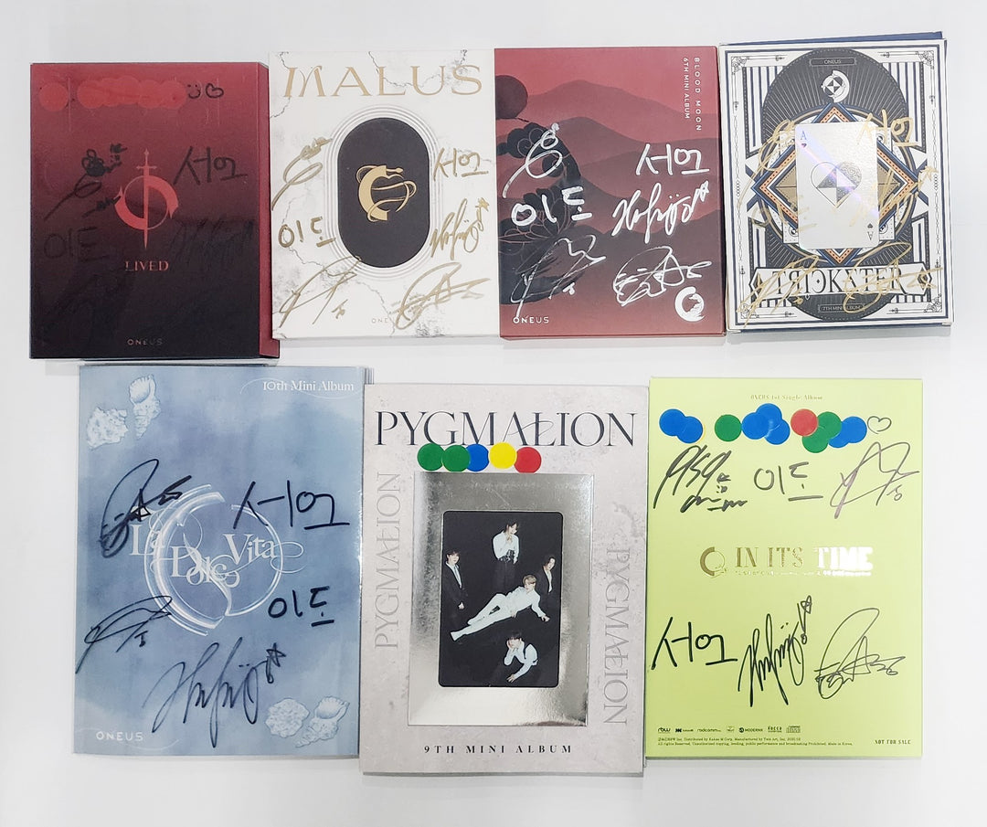 ONEUS - Hand Autographed(Signed) Promo Album [24.6.13] - HALLYUSUPERSTORE