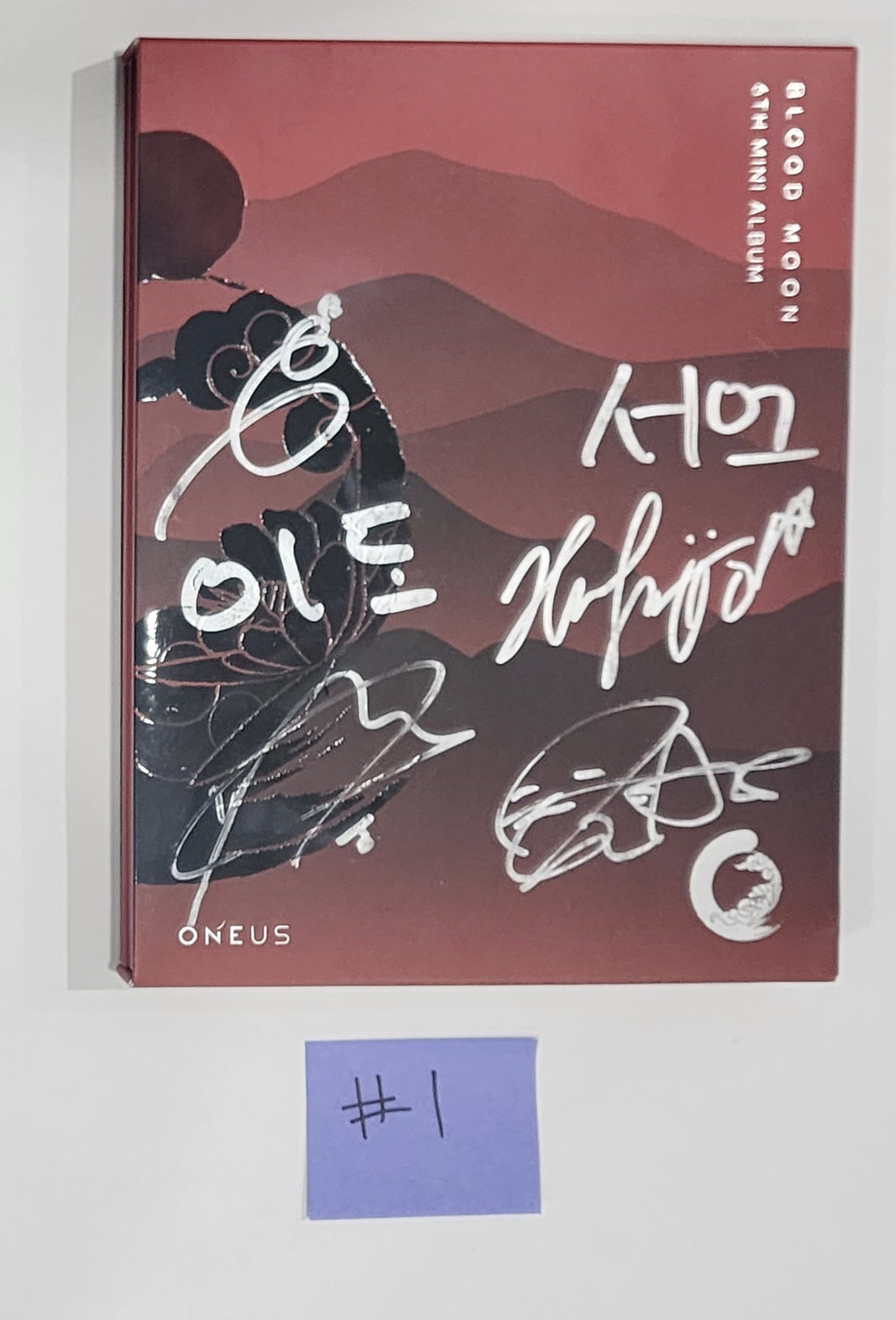 ONEUS - Hand Autographed(Signed) Promo Album [24.6.13] - HALLYUSUPERSTORE
