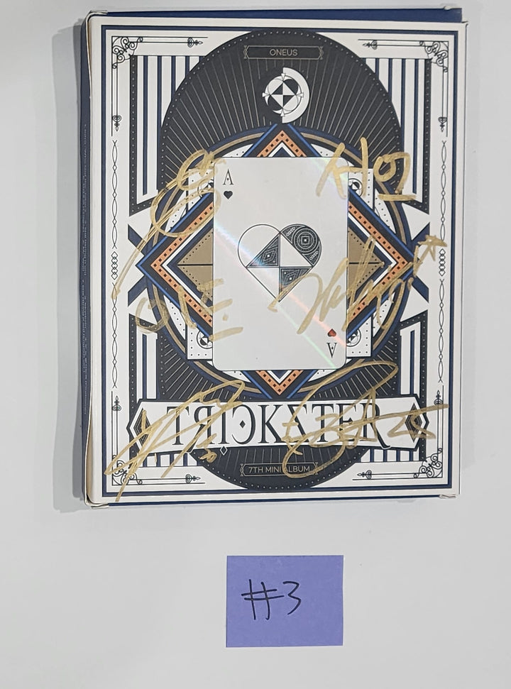 ONEUS - Hand Autographed(Signed) Promo Album [24.6.13] - HALLYUSUPERSTORE