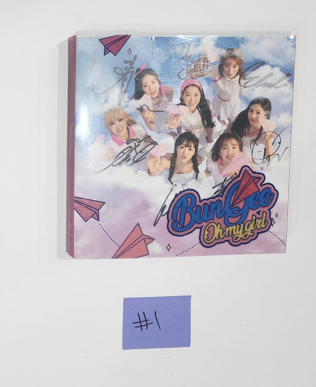 Oh My Girl - Hand Autographed(Signed) Promo Album [24.6.13] - HALLYUSUPERSTORE