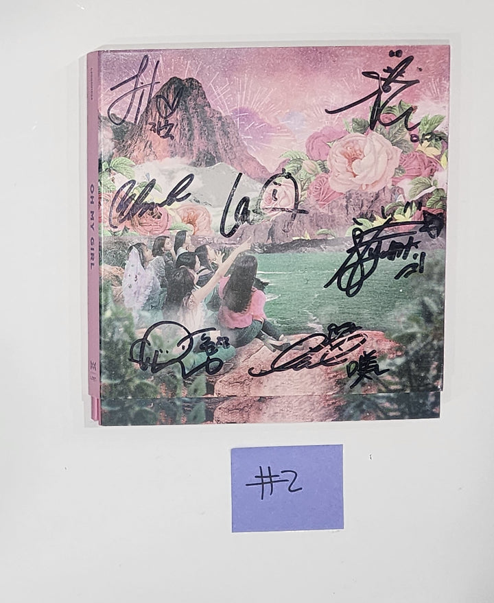 Oh My Girl - Hand Autographed(Signed) Promo Album [24.6.13] - HALLYUSUPERSTORE