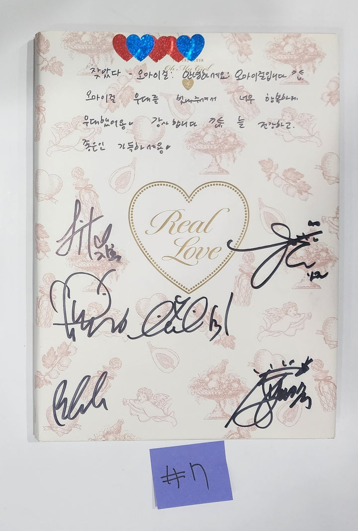 Oh My Girl - Hand Autographed(Signed) Promo Album [24.6.13] - HALLYUSUPERSTORE