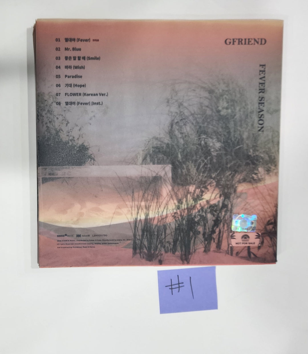 G-Friend - Hand Autographed(Signed) Promo Album [24.6.13] - HALLYUSUPERSTORE