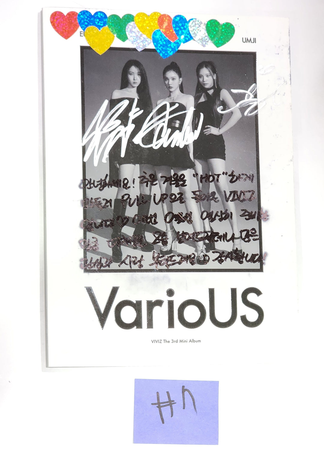 G-Friend - Hand Autographed(Signed) Promo Album [24.6.13] - HALLYUSUPERSTORE