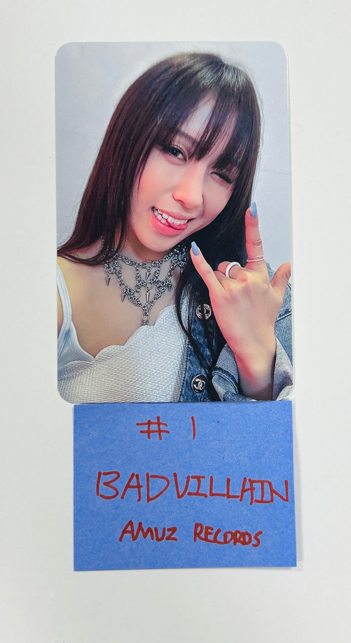 BADVILLAIN "OVERSTEP" - Amuz Records Fansign Event Photocard [24.6.13] - HALLYUSUPERSTORE