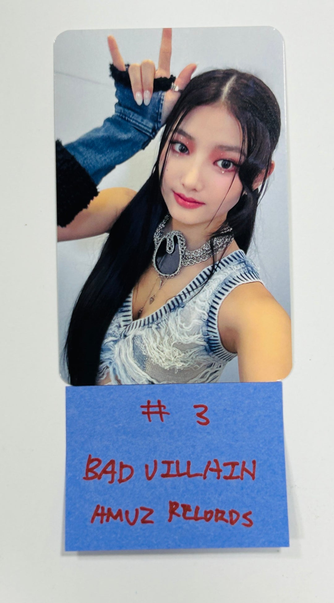 BADVILLAIN "OVERSTEP" - Amuz Records Fansign Event Photocard [24.6.13] - HALLYUSUPERSTORE