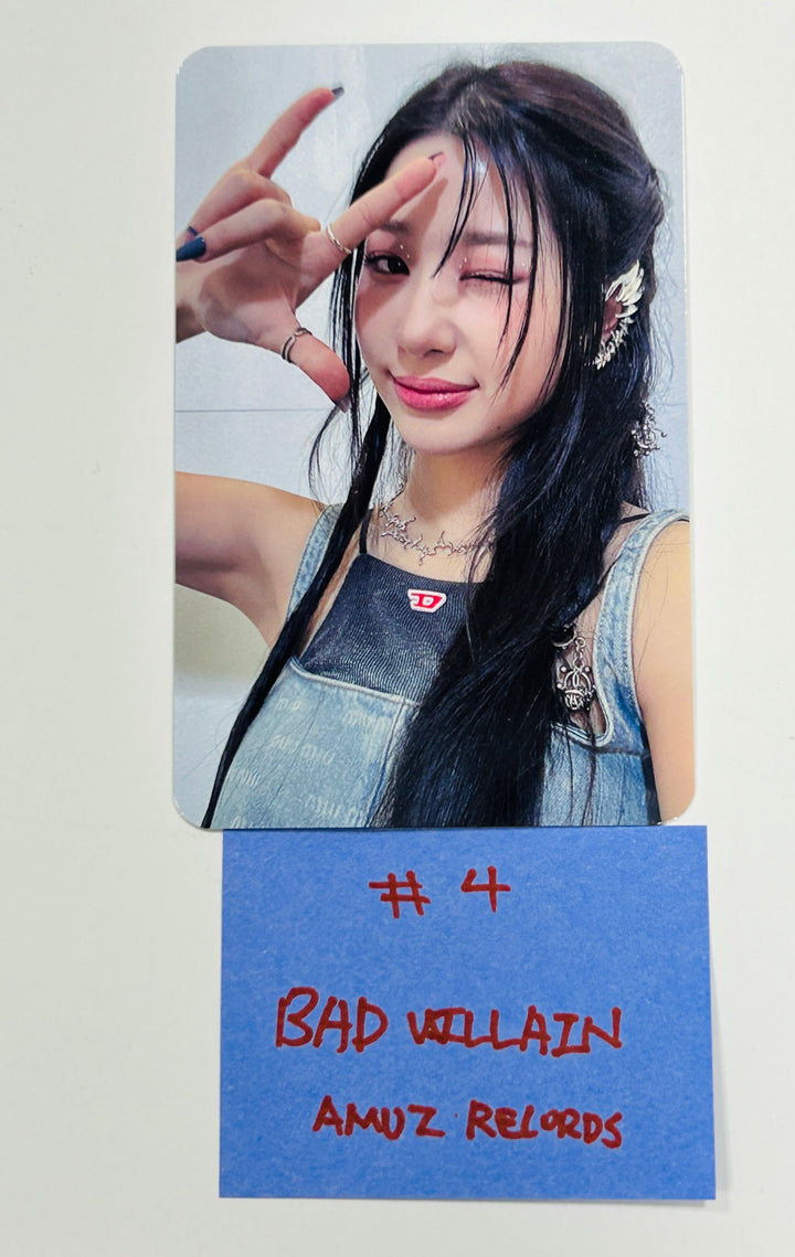 BADVILLAIN "OVERSTEP" - Amuz Records Fansign Event Photocard [24.6.13] - HALLYUSUPERSTORE