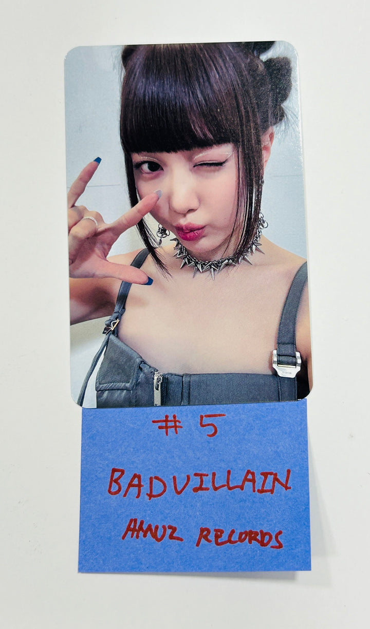 BADVILLAIN "OVERSTEP" - Amuz Records Fansign Event Photocard [24.6.13] - HALLYUSUPERSTORE