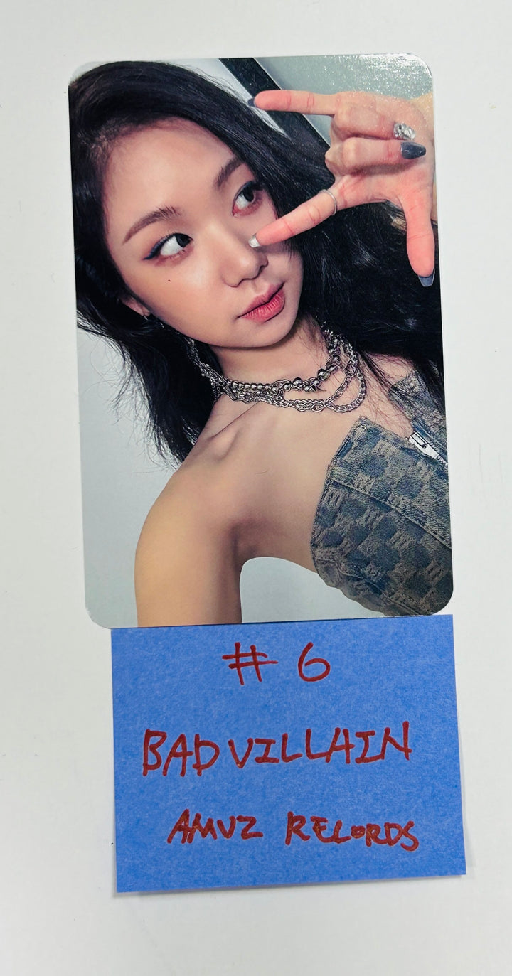 BADVILLAIN "OVERSTEP" - Amuz Records Fansign Event Photocard [24.6.13] - HALLYUSUPERSTORE