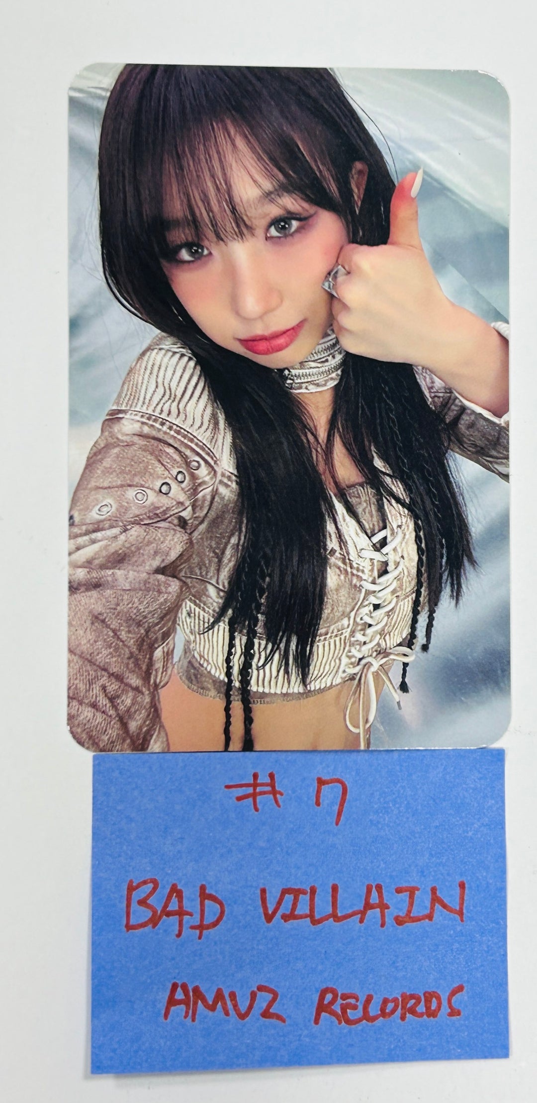 BADVILLAIN "OVERSTEP" - Amuz Records Fansign Event Photocard [24.6.13] - HALLYUSUPERSTORE