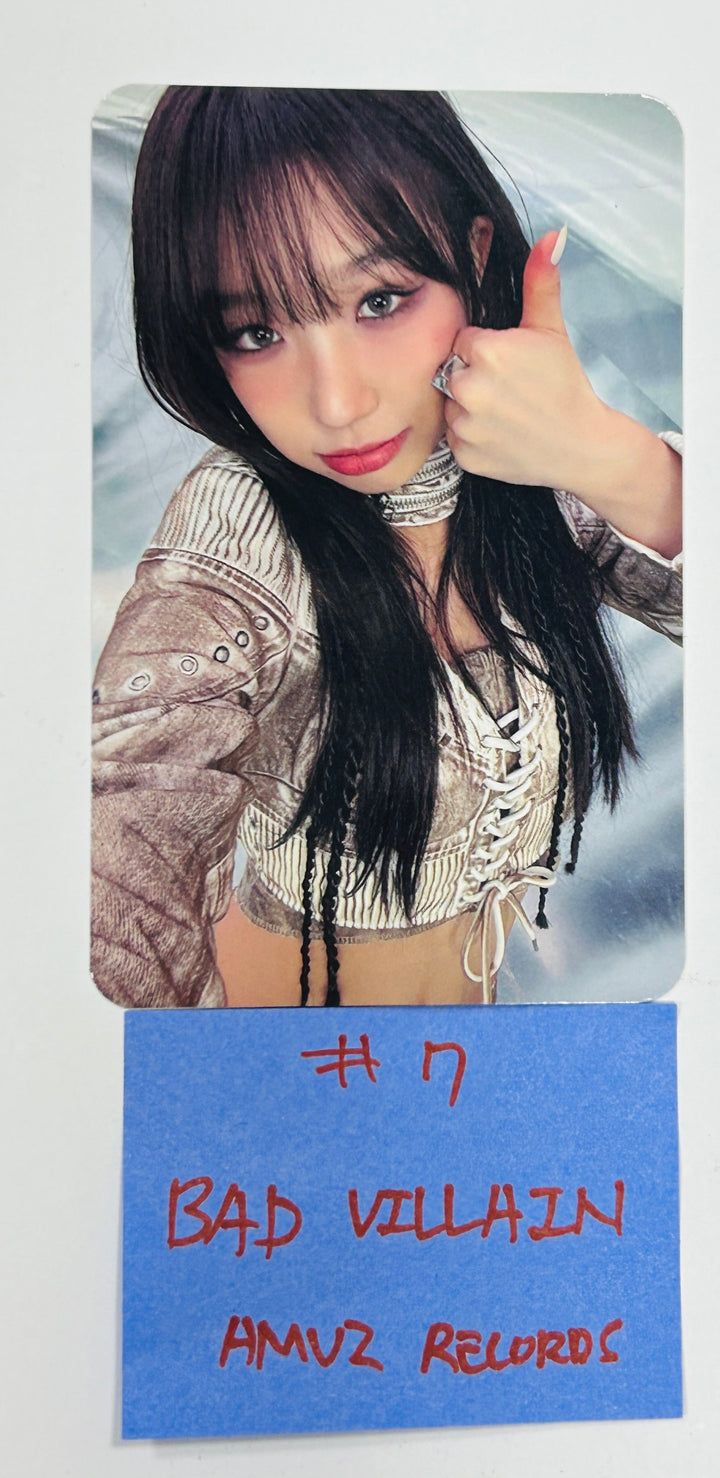 BADVILLAIN "OVERSTEP" - Amuz Records Fansign Event Photocard [24.6.13] - HALLYUSUPERSTORE