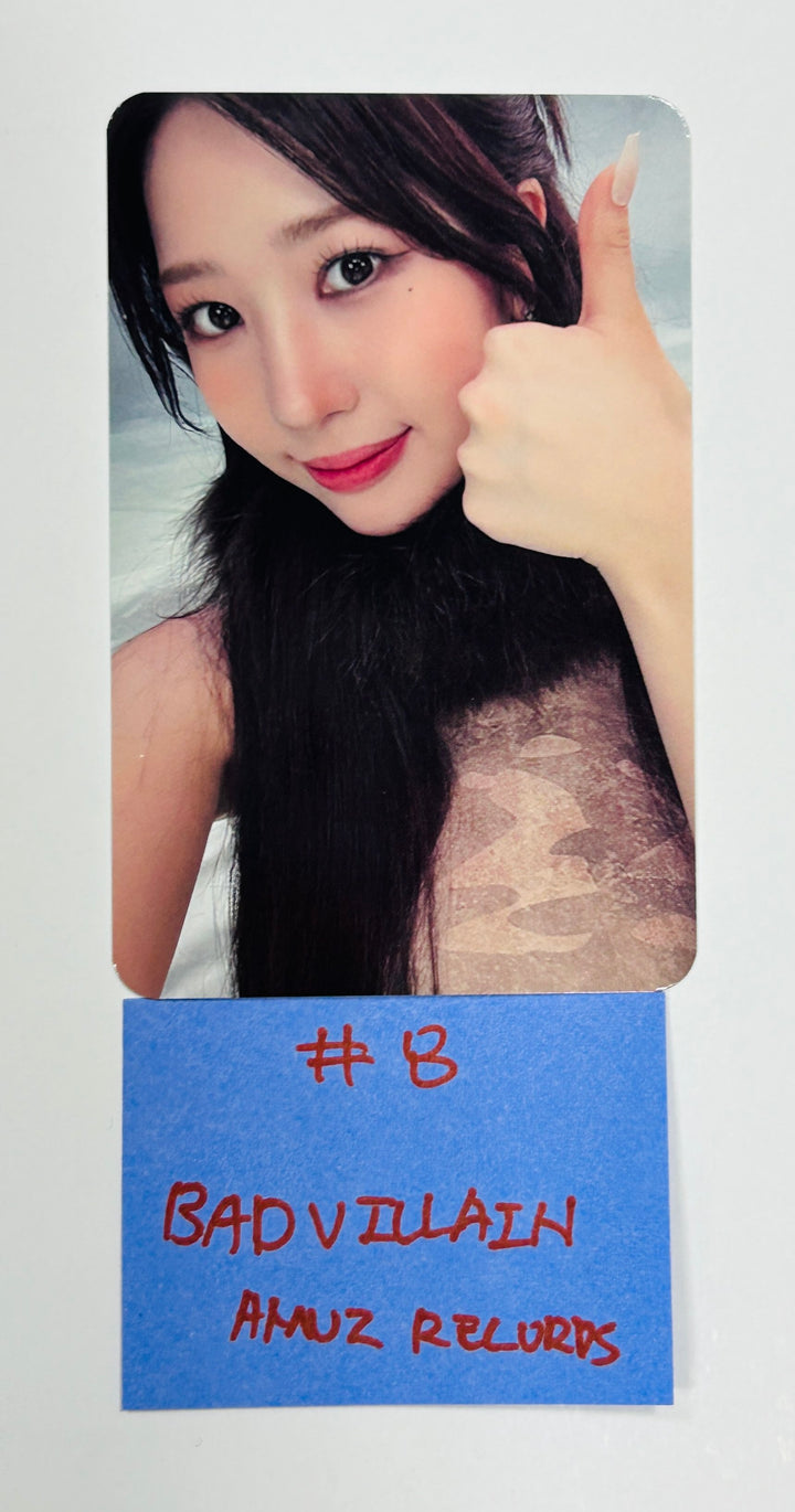 BADVILLAIN "OVERSTEP" - Amuz Records Fansign Event Photocard [24.6.13] - HALLYUSUPERSTORE