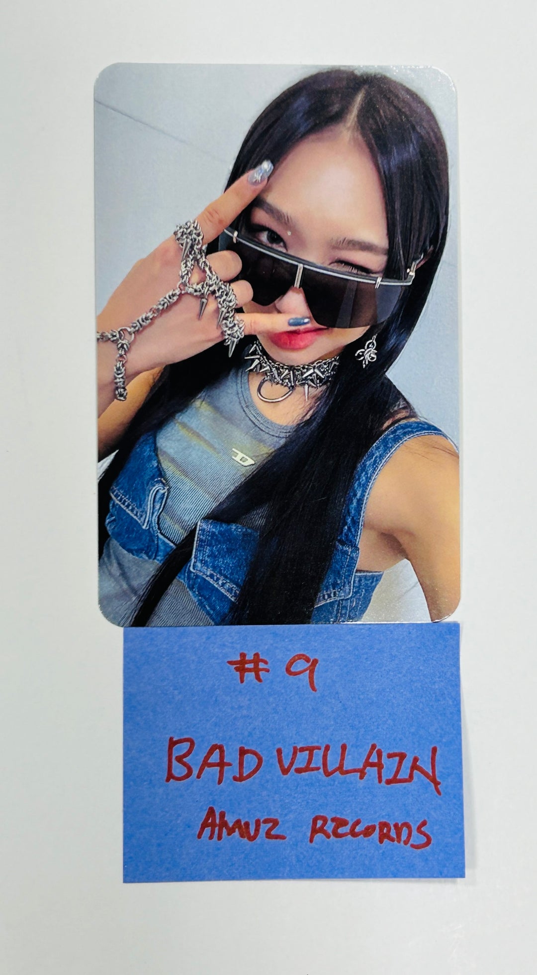 BADVILLAIN "OVERSTEP" - Amuz Records Fansign Event Photocard [24.6.13] - HALLYUSUPERSTORE