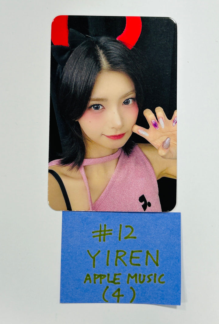 Everglow "ZOMBIE " - Apple Music Lucky Draw Event Photocard [24.6.13] - HALLYUSUPERSTORE