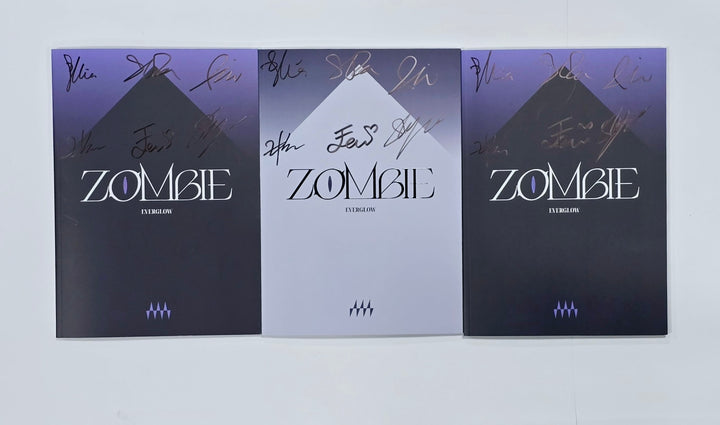 Everglow "ZOMBIE " - Hand Autographed(Signed) Promo Album [24.6.14] - HALLYUSUPERSTORE